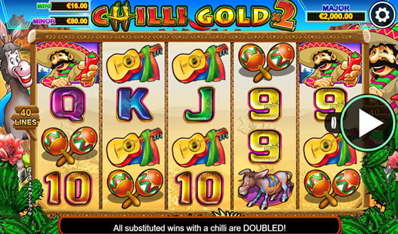 Du kan v?re heldig at vinde den store Chilli Gold jackpot p? et af de bedste online casinoer i Danmark