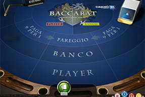 Baccarat Pro Series di NetEnt.