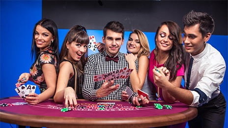 Petrecere blackjack cu prietenii tai