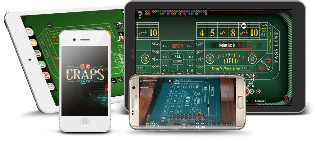 Craps online pe dispozitive mobile ?i ?n aplica?ii