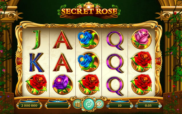 Secret Rose slot cu trandafiri