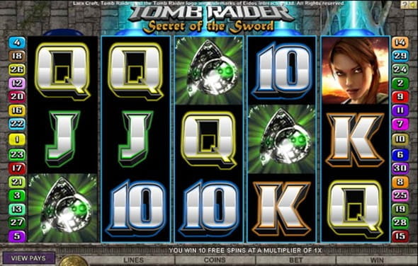 Tomb Rider slot este creat de Microgaming