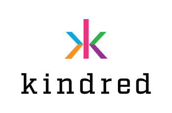 The logo for online casino collection, Kindred Group