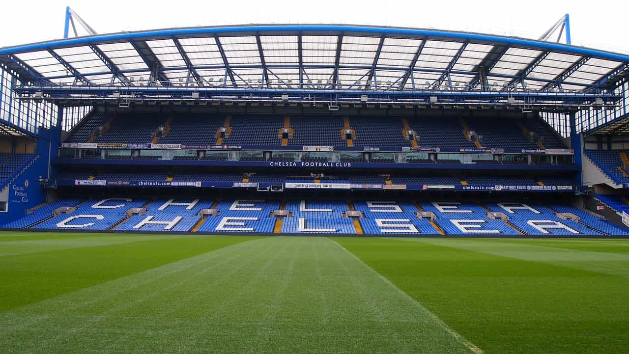 Chelsea's Stamford Bridge stadium.